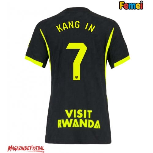 Atletico Madrid Lee Kang-in #7 Tricou Fotbal Replică 2026-27 Femei Deplasare Atletico Madrid Lee Kang-in #7 Tricou Fotbal Replică 2026-27 Femei Deplasare